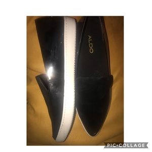Black ALDO flats shoes